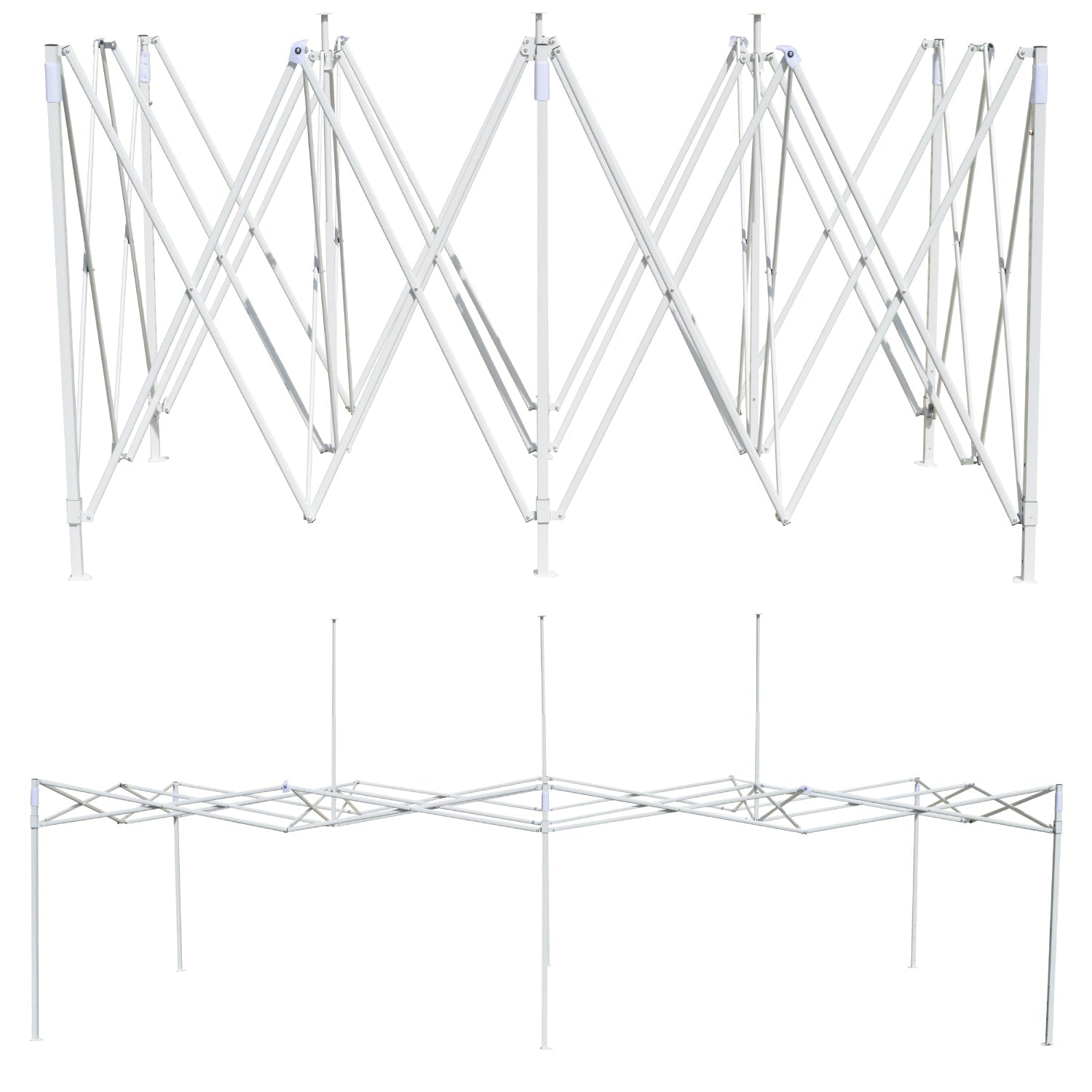TL 10x20 Recreational Grade Steel Pop Up Canopy