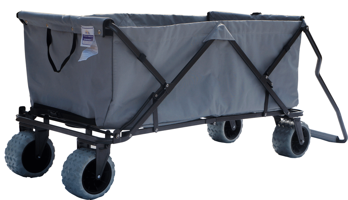 All-Terrain EXTRA LARGE Folding Wagon Collapsible Beach Cart