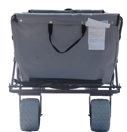 All-Terrain EXTRA LARGE Folding Wagon Collapsible Beach Cart