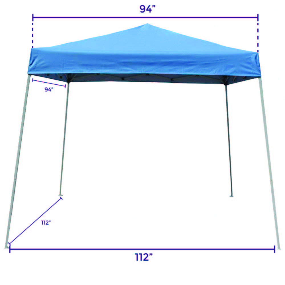 10'x10' Pop Up Canopy Outdoor Slant Leg Wedding Party Tent Folding Gazebo  Copy - Impact Canopies USA