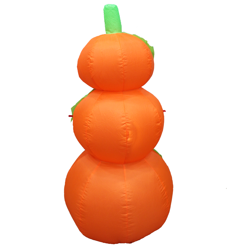 HALLOWEEN - Yard Inflatable 4' Pumpkin Stack